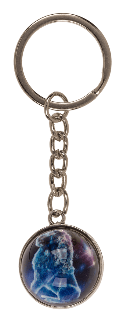 Metal keychain, Zodiac Signs,