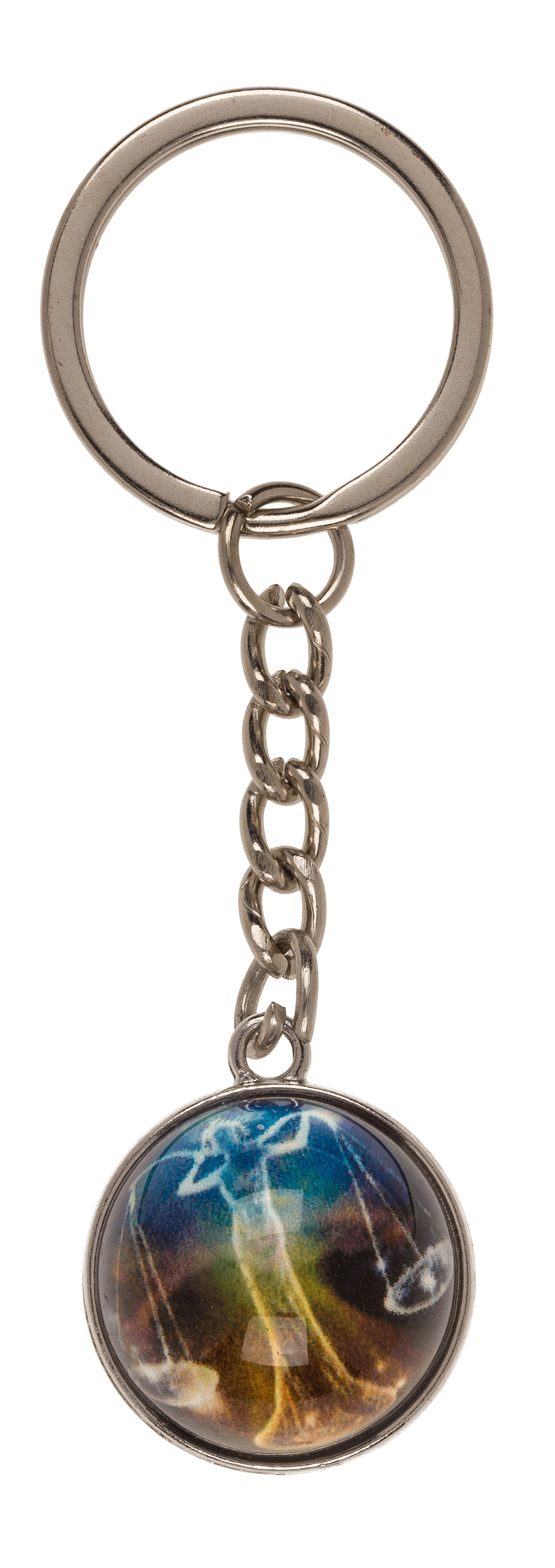 Metal keychain, Zodiac Signs,