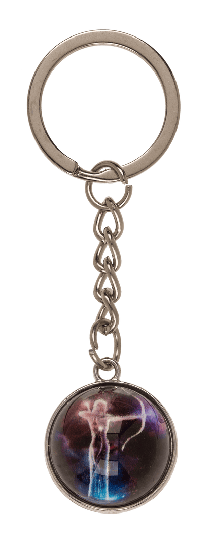 Metal keychain, Zodiac Signs,