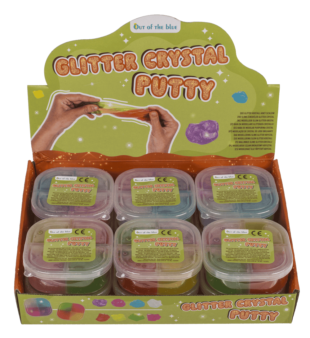 Glitter Crystal Putty, approx. 120 g,