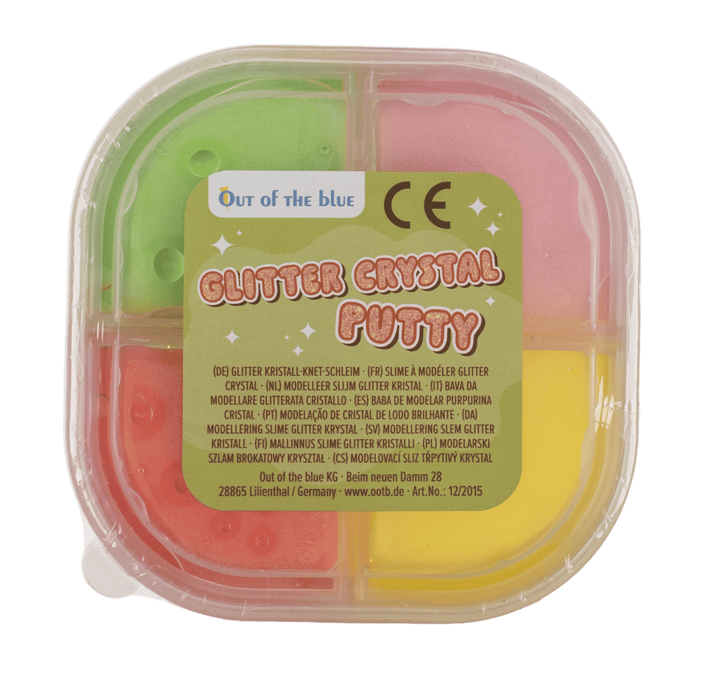 Glitter Crystal Putty, approx. 120 g,