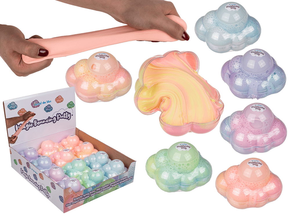 Magic bouncing putty, Cloud,