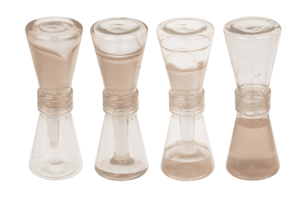 Slime timer,  ca. 120 g.,