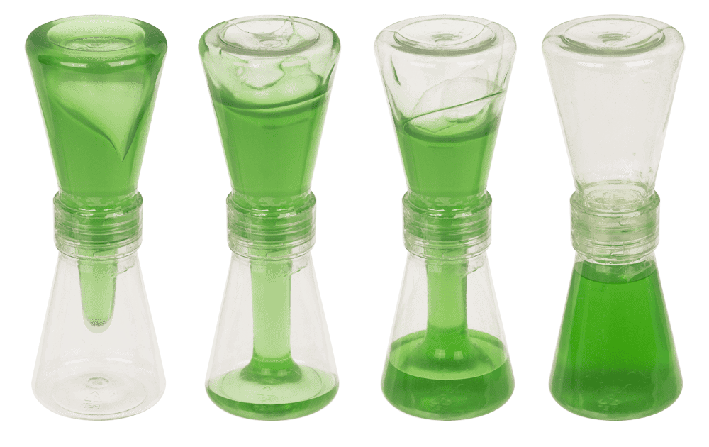 Slime timer,  ca. 120 g.,