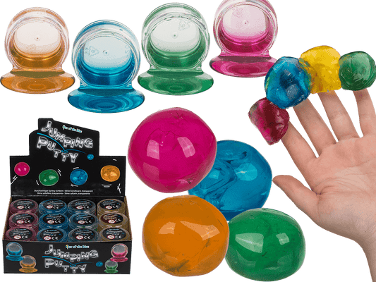 Jumping Putty, Clear,
