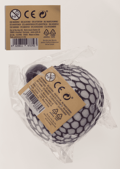 Squeeze ball in net, Rainbow,