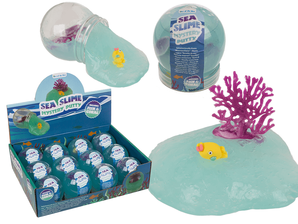 Sea Slime, with Coral and Animal, ca. 150 g,