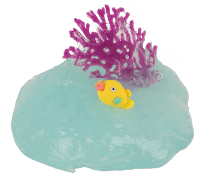 Sea Slime, with Coral and Animal, ca. 150 g,