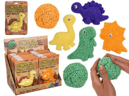 Foam Putty, Dinosaur, approx. 6g,