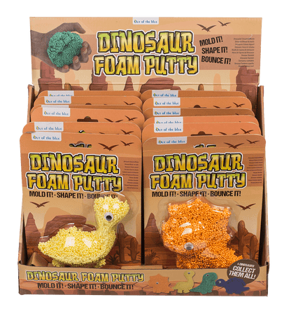 Foam Putty, Dinosaur, approx. 6g,