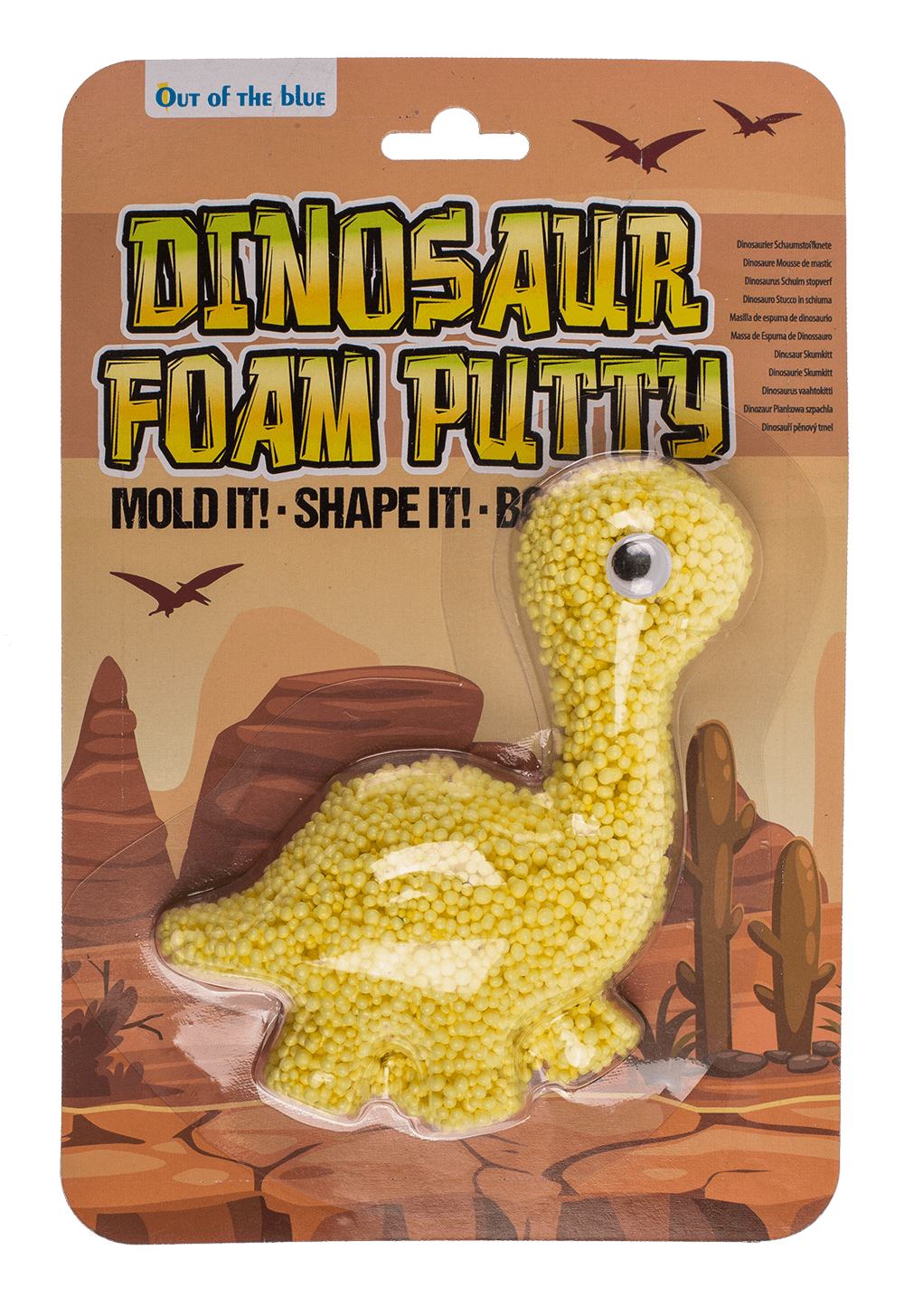 Foam Putty, Dinosaur, approx. 6g,