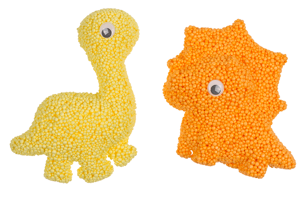 Foam Putty, Dinosaur, approx. 6g,