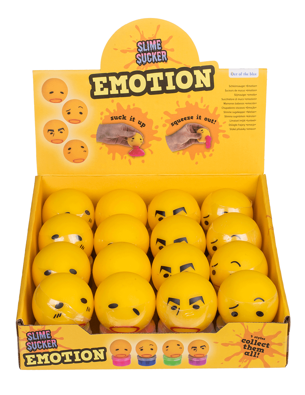 Slime Sucker, Emotion, approx. 4,5 x 4,5 cm,