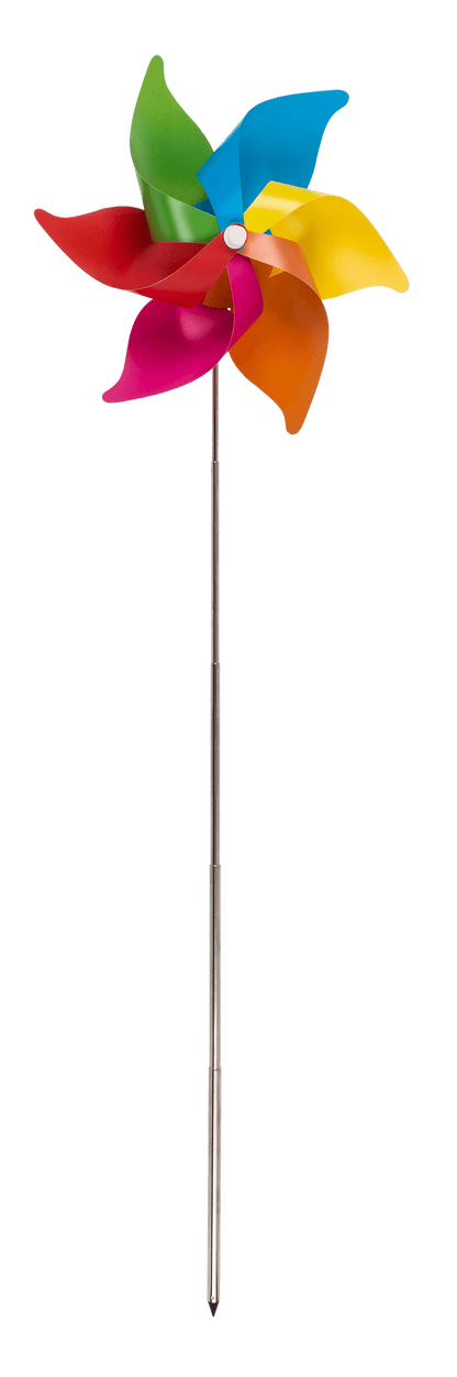 Multicoloured windmilll ca. 27 cm,