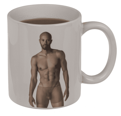 Mug, Stripper Boy, naked, with thermal effect,