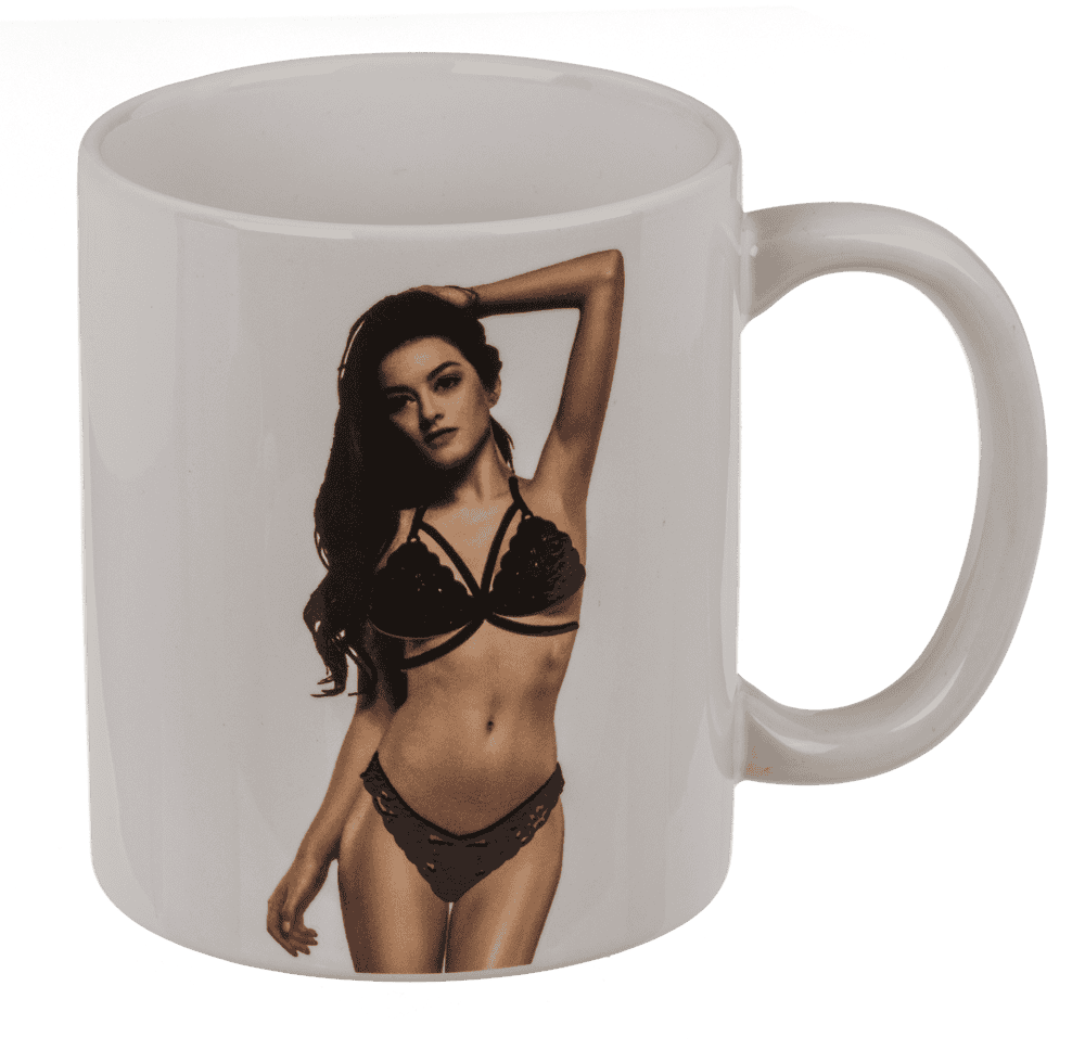Mug, Stripper Girl, naked, with thermal effect,