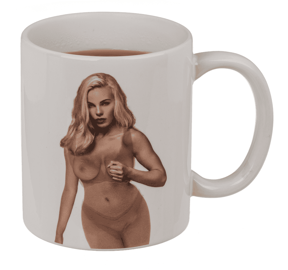 Mug, Stripper Girl, naked, with thermal effect,