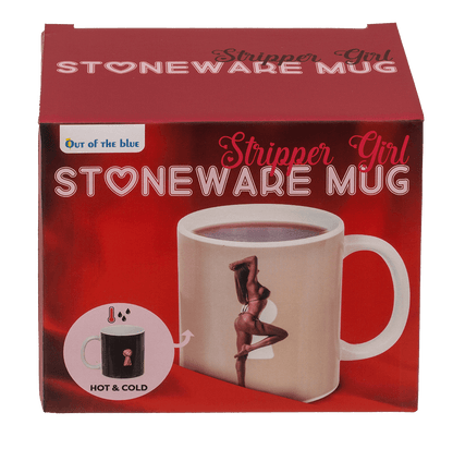 Stoneware Mug, Stripper Girl,