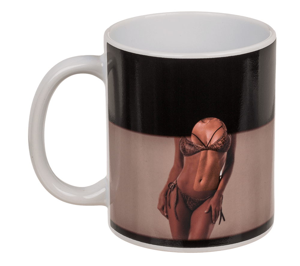 Stoneware Mug, Stripper Girl,
