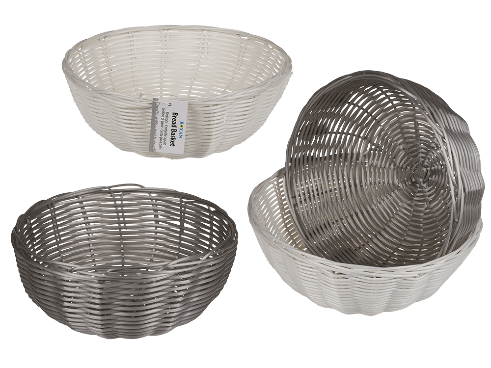 Plastic bread basket, approx. 20 x 8,