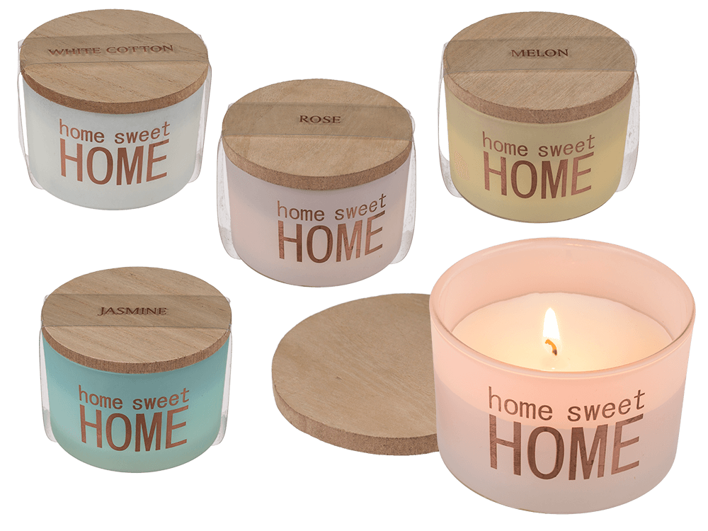 Scented candle (Rose,