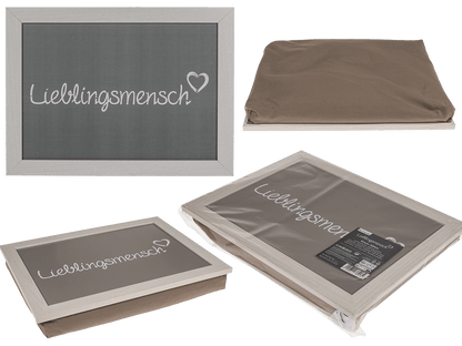 Cushion Lap Tray, Lieblingsmensch,