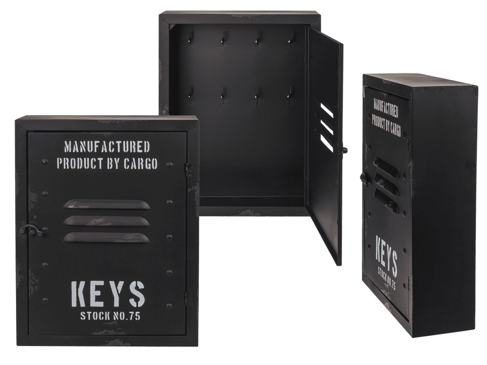 Metal key box, Keys,