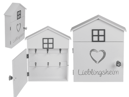 White key holder box, Lieblingsheim,
