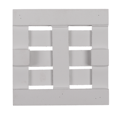 White wooden coaster, Lieblingsdrink,