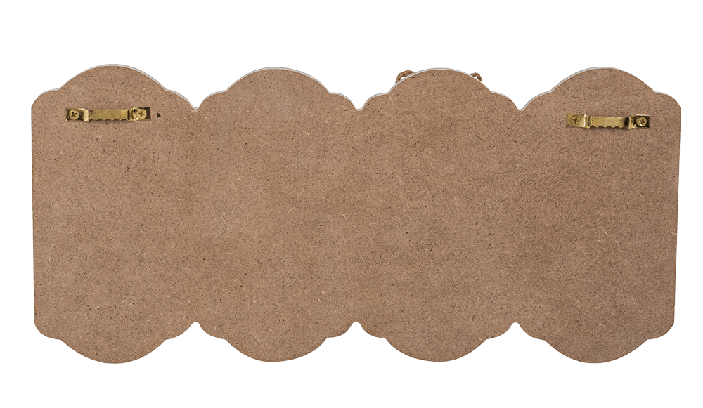 White/nature coloured Wooden key board, LOVE,