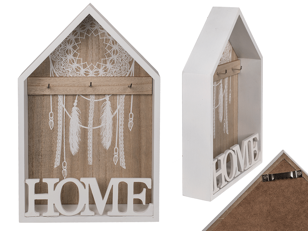 White/natural coloured key box , Home,