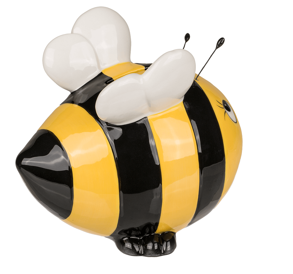 Money bank, bee,