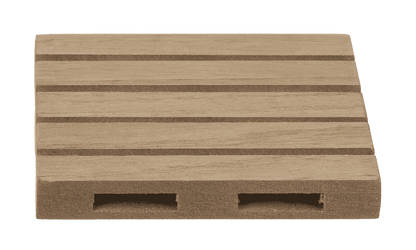 Natural coloured wooden coaster, Palette