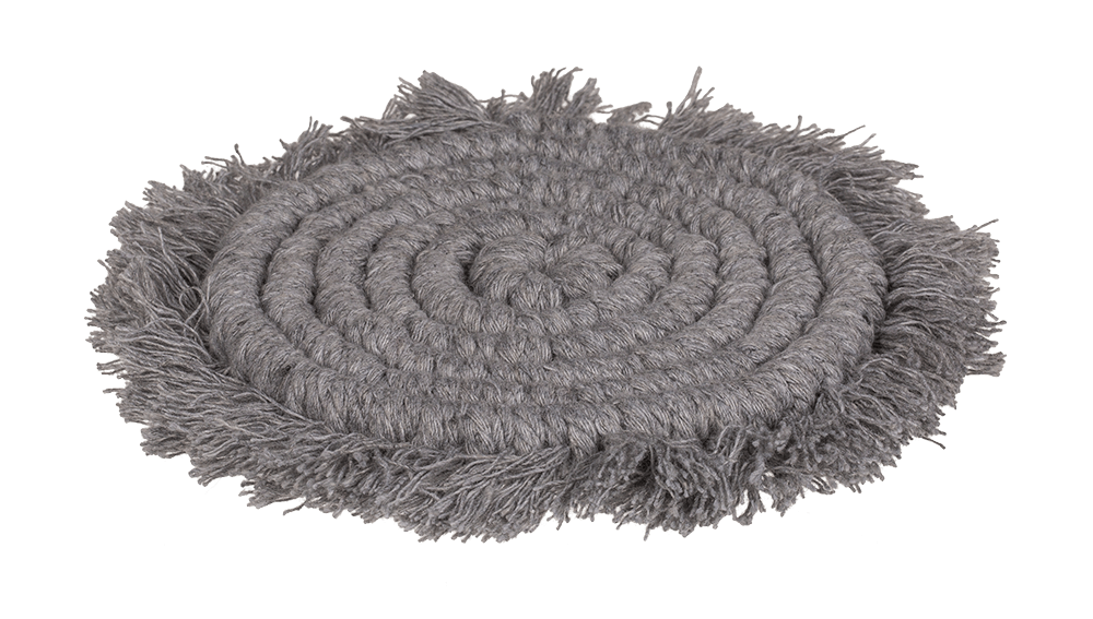 Makramee Coaster, Set of 2,