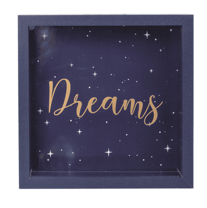 Wooden saving box, Dreams,