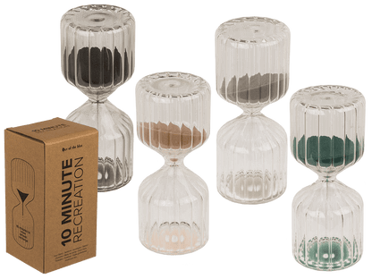 Glass hour, 10 minute break,