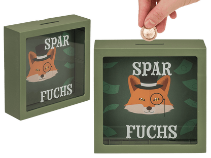 Plastic saving bank,