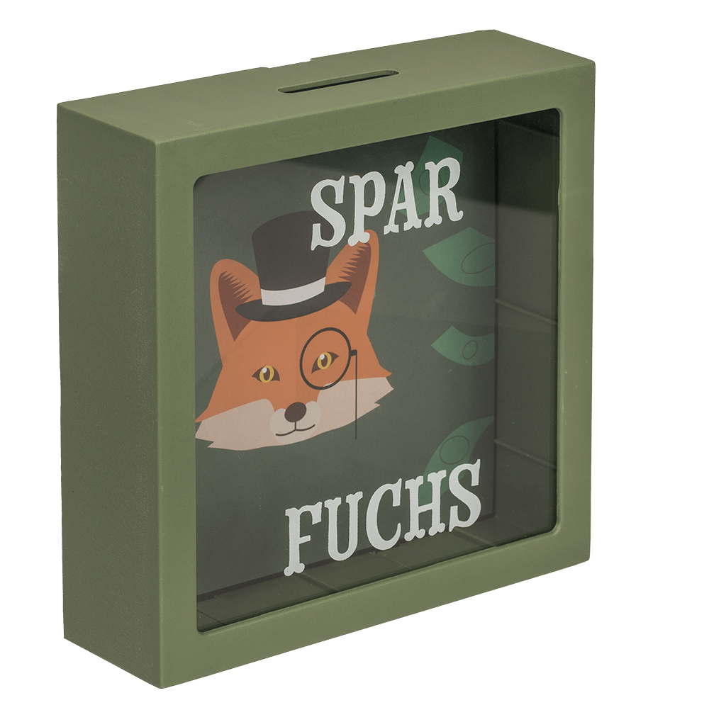 Plastic saving bank,