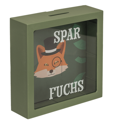 Plastic saving bank,