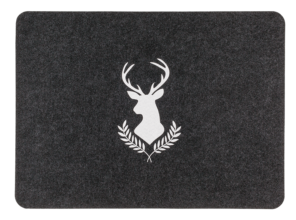 Felt placemat, Deer, 44 x 32 x 0,02 cm,