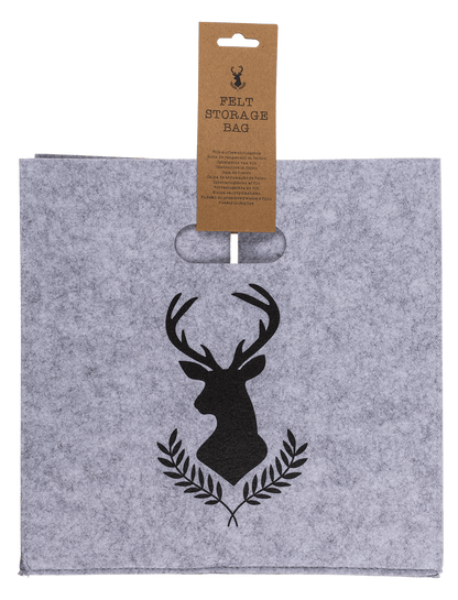 Felt storage box, Deer/Deer head,