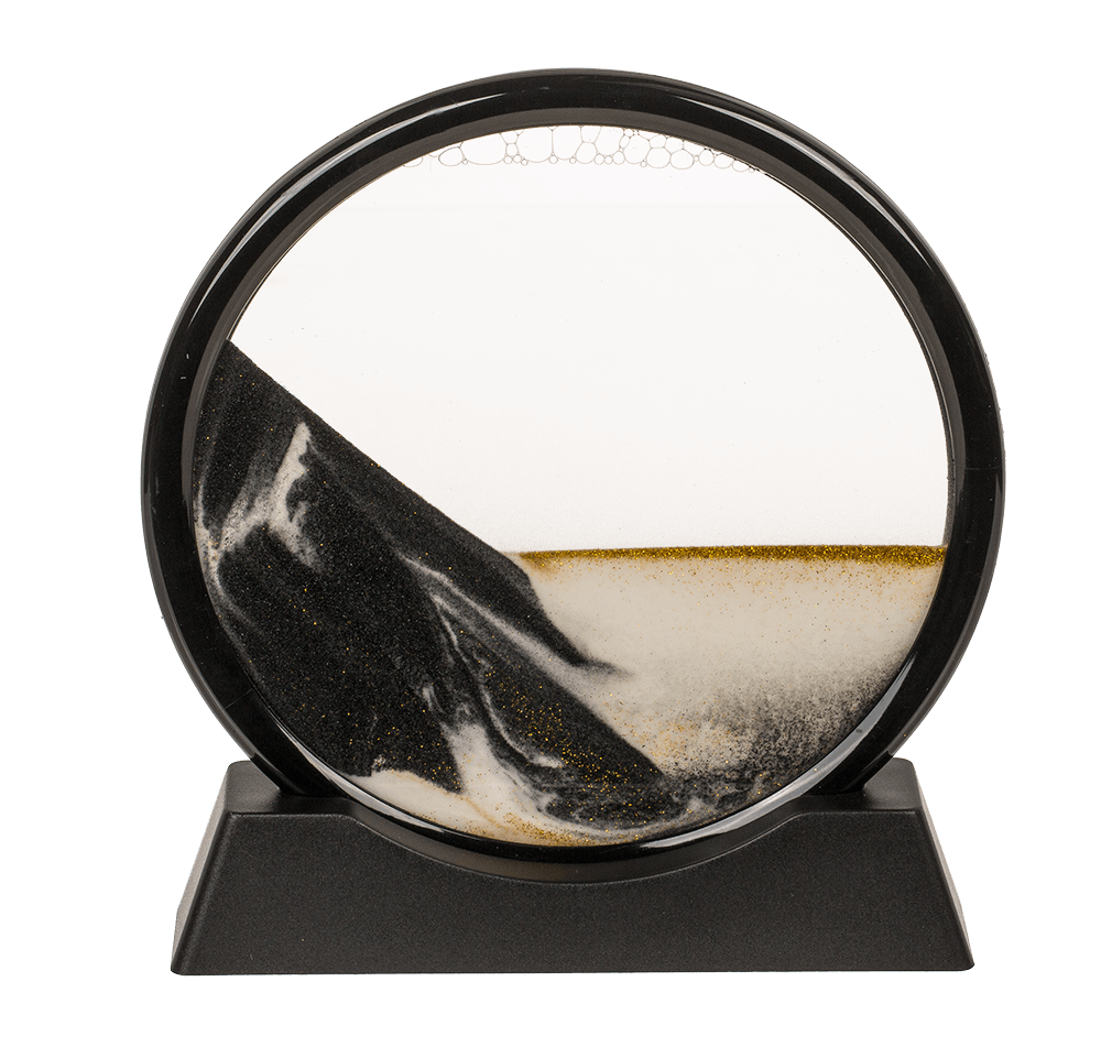 Sand decoration, 17,5 x 17,5 x 0,5 cm,