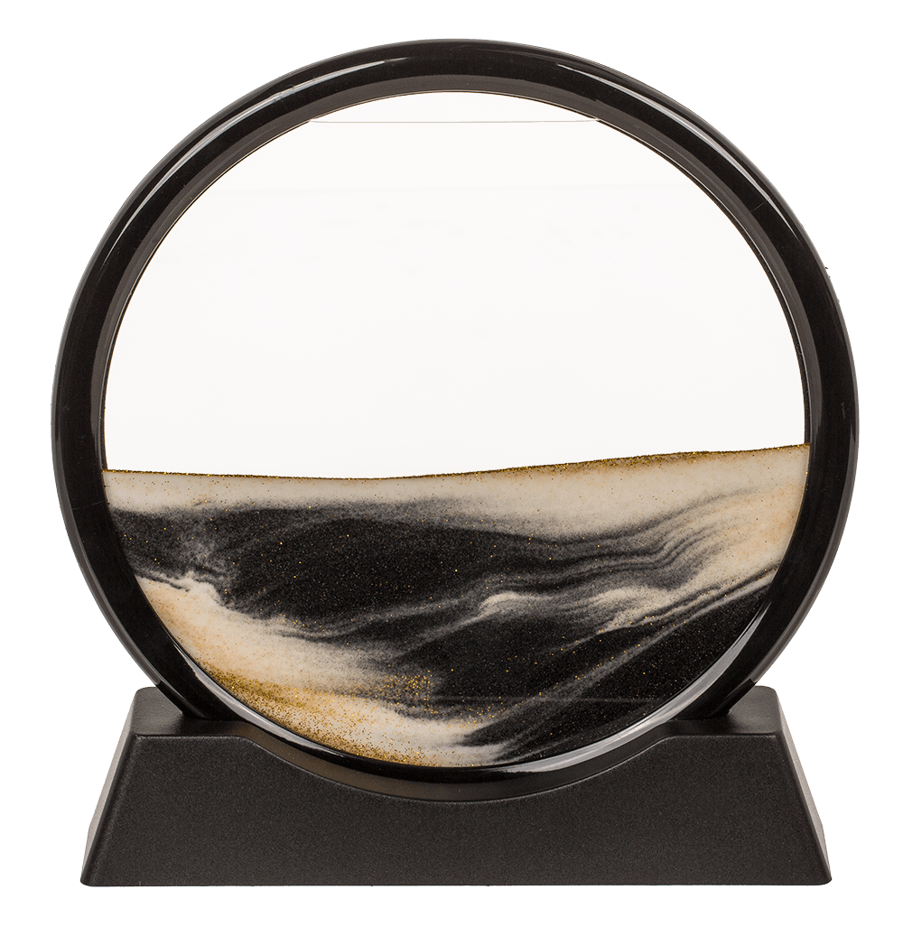 Sand decoration, 17,5 x 17,5 x 0,5 cm,