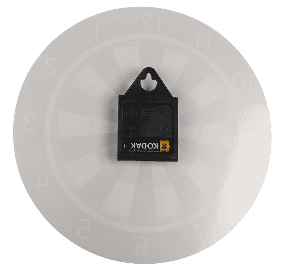 Glass-Wall clock, Dart Match, D:  30 cm,