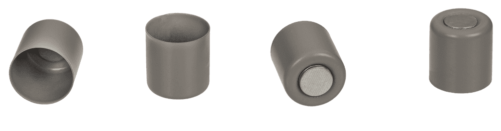 Round metal holder II, D:25 cm, with 4