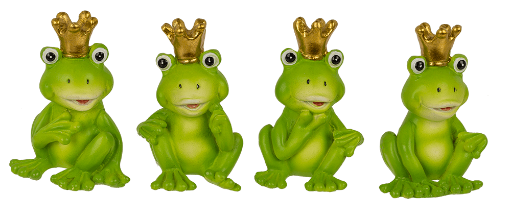 Frog Prince, in paper bag with design,