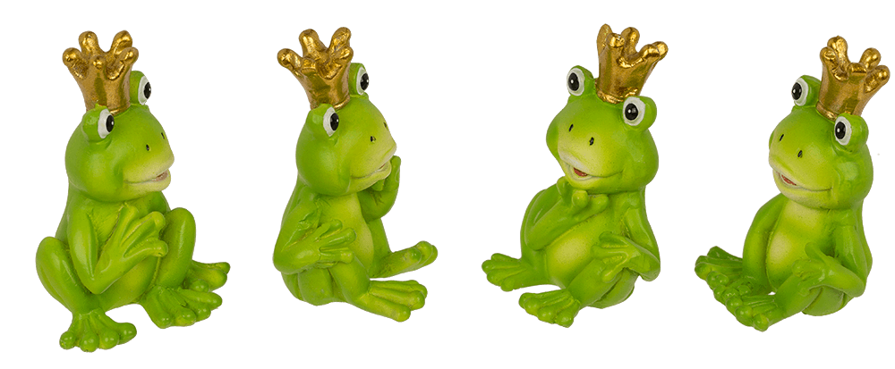 Frog Prince, in paper bag with design,