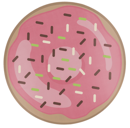 Polypropylen placemat, Donut,