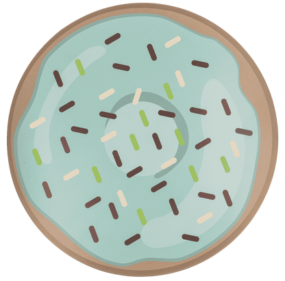 Polypropylen placemat, Donut,