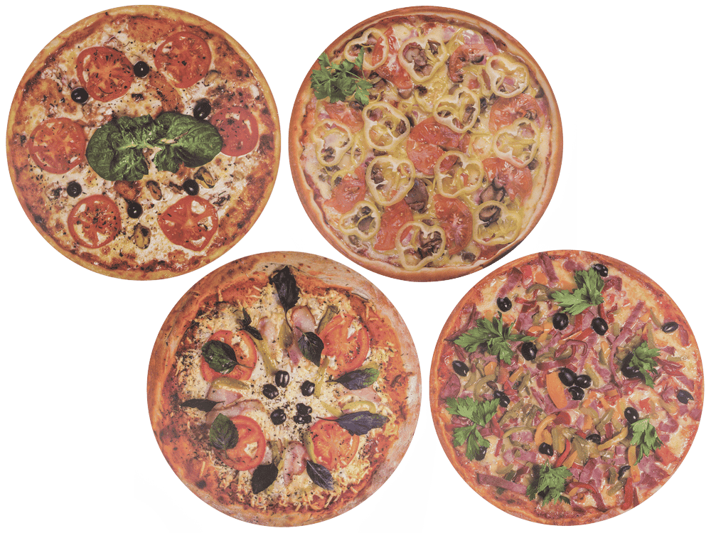 Polypropylen placemat, Pizza,